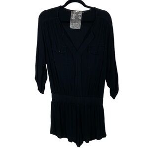 Yfb black romper